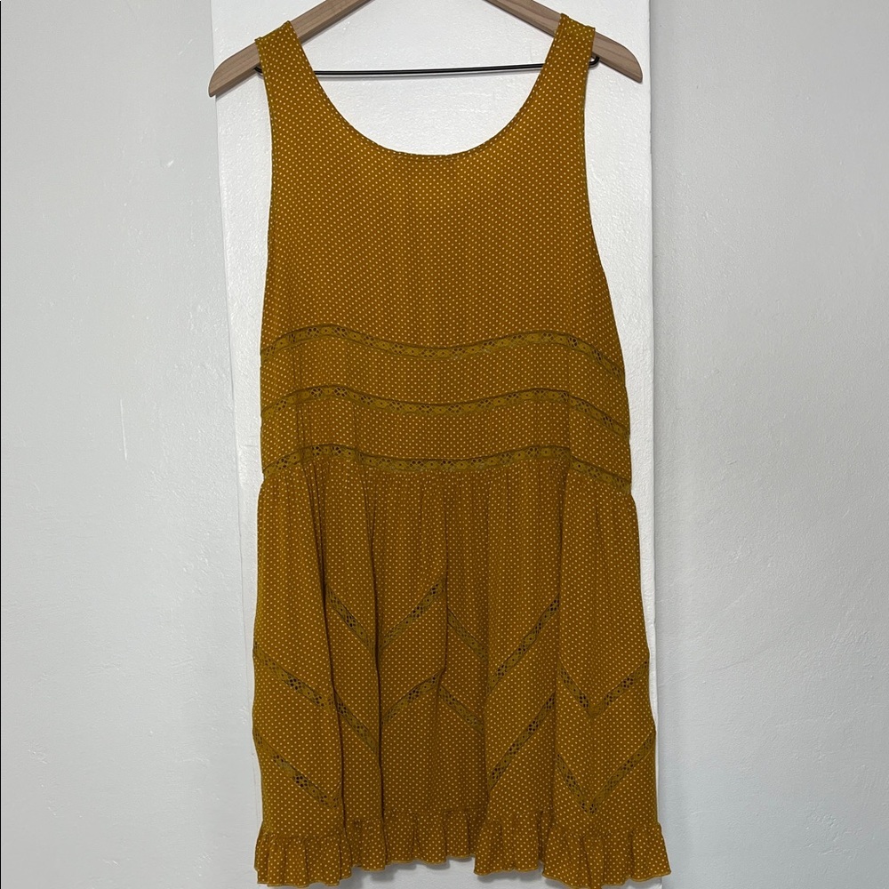 Mustard Sleeveless dress - Picture 6 of 7